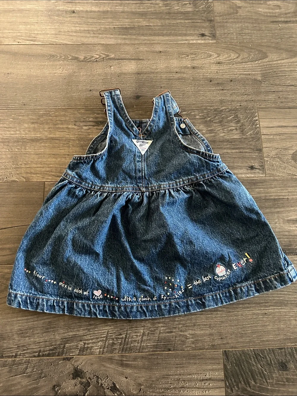 Osh Kosh Denim Jumper Girls 6-9mo